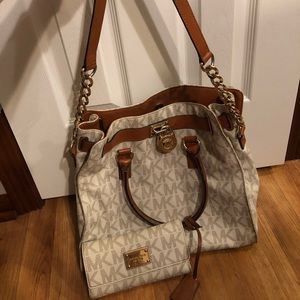Michael kors purse and wallet